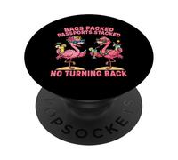 Borse imballate passaporti impilati senza tornare indietro PopSockets PopGrip Adesivo