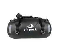 Borse impermeabili | Borse da viaggio pieghevoli di grande capacità | adatte per kayak, rafting, canottaggio, pesca, campeggio, 40 l, 60 l, 80 l, C: nero, 80 l, Consulte la descripción, Vedere la