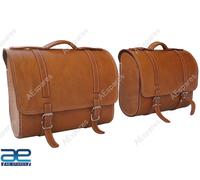 Borse In Pelle Color Fango Per Royal Enfield Shotgun Super Meteor Classic 650