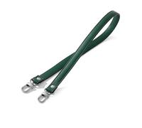 Borse in pelle Maniglia Tracolla for cinghie for borse sotto le ascelle Borsa a secchiello Accessori for la sostituzione della spalla corta Per Borsa Sottobraccio(Dark green silver,1.8cm 54cm)