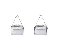Borse in PVC Borsa per Ingegnere Camera Bianca Borsa per Attrezzi Antistatica Borsa Portautensili Trasparente Borsa a Tracolla per Uomo Borsa in PVC Antistatico Strumento Cleanroom Ingegnere Bag