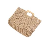 Borse in rattan. Multicolor 45x2x38 cm for le vacanze estive al mare