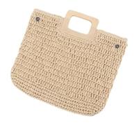 Borse in rattan. Multicolor 45x2x38 cm for le vacanze estive al mare