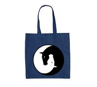 Borse In Tela Yin Yang Con Cavalli - Dualismo Amore Equestre