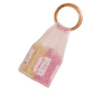 Borse Intrecciate Borsa Tote con Manico Brillante