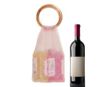 Borse Intrecciate - Borsetta Con Cristalli Lucenti E Manico | Tote Intrecciato Per Donne,Per La Famiglia Le Donne La Fidanzata La Casa Il Viaggio L'Interno L'Esterno Il Pendolarismo E L'Uso Quotidiano