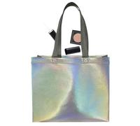 Borse Iridescente Arcobaleno, Borse Iridescenti da donna, borsa tote della spesa non tessuta con manici, borse di benvenuto lucide riutilizzabili impermeabili per shopping, feste e viaggi, , Se