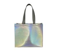 Borse iridescenti da donna,Borsa a mano con ologramma | Borsa per dolcetti in lamina con glitter non tessuto,Le feste di addio al nubilato riutilizzabili favoriscono le borse per le vacanze, d, Medio