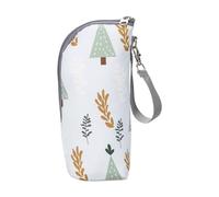 Borse isolate per bottiglie - Borsa termica per latte in tessuto Oxford, sacchetti refrigeranti per acqua e latte, imbottitura termica per bambini con tracolla per appenderla, custodia con fodera