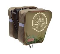 Borse Laterali B-Urban Bonin 1973 Marroni 30 Litri con Ganci per Bicicletta