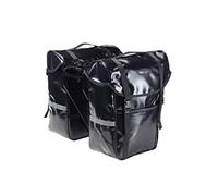 BORSE LATERALI BONIN IN PVC WATERPROOF C/GANCI NER