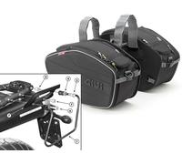 Borse Laterali Givi EA101C + telaietti specifici per Yamaha MT-03 600 (06 > 14)