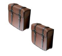 Borse laterali per bici Sporfabric vintage S15 2x15L ( Marrone )