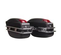 Borse Laterali Per Moto Modificate Universali Per Kawasaki Per Suzuki 24 Litri Per Serbatoio E Attrezzi. Borse Moto(Hoarse black)