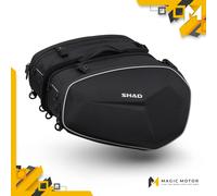 Borse laterali SHAD E48 estensibili 57.5 L Nero X0SE482