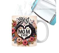 Borse Mamma Für Frauen, Lustige Muttertagstasse | -Mom-Becher, Ästetic, Kaffeetasse, Espresso, Trinkbecher "Best Mama Aller Zeeiten", Lustige Tasse Mama-Tasse 350 Ml, Muttertagsdekoratio