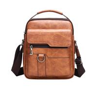 Borse Messenger Da Uomo Per Il Lavoro, Borsa Messaggero Piccola Da Uomo, Petto Di Cinghia Regolabile In Pelle PU | Pipello Di Tote Leggero Di Grande Capacità Con Cinghia Regolabile Per I, cachi., Se