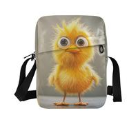 borse messenger per le donne borsa a tracolla da donna borse a tracolla borse a tracolla tracolla regolabile per viaggio cartone animato divertente animale domestico pollo curioso
