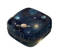 Borse mestruali per la scuola, borsa per tovaglioli igienici, custodia per tazza mestruale con cerniera, borse per assorbenti per donne, universo, cielo stellato, pianeta