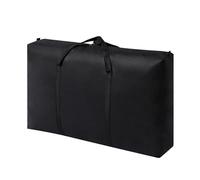 Borse organizer a prova di armadio grande capacità, pieghevoli, for riporre vestiti e trapunte, multifunzionali Impermeabile Borse Trasloco(Black,180L 100x60x30cm)
