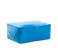 Borse organizer anti-umidità per guardaroba di grande capacità, pieghevoli, per riporre vestiti e trapunte, multifunzionali, per riporre vari articoli vari.(Sky blue,M 58x40x22cm)