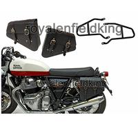 Borse Pannier Per Royal Enfield GT E Interceptor 650 Con Staffa D12