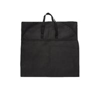 Borse per abiti per riporre gli armadi - Cappotti pieghevoli con maniglia e finestra trasparente | Custodia nera per vestiti con cerniera, abito da viaggio, camicia, giacca, cappotto,