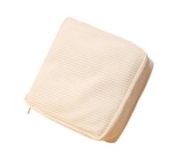Ｚｉａｌｏｆｉ Borse per Assorbenti, Borsa Portatile per Il Ciclo Mestruale, Borsa per Il Trucco Multiuso per Ragazze, Regalo di Compleanno, Bianco