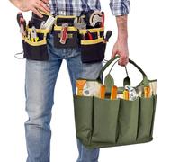 Borse Per Attrezzi Da Giardino, Borsa Grande Oxford, Custodia Organizer 8 Tasche Laterali | Custodia Multi-vano Portautensili Resistente Per Il Trasporto, Adatta Per Cazzuole, Guanti, Chiavi, For