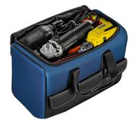 Borse per attrezzi impermeabili: Oxford durevole scatola hardware con cerniera resistente all'acqua, organizzatore di utensili resistenti per costruzione, elettricità, riparazione auto