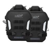 Borse per Barre Paracolpi Loboo Wanderer 6 Litri Gonfiabile Nero Protezione Passiva