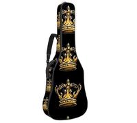 Borse per basso con Multi Golden Royal Crown 32, custodia per chitarra acustica da 40 a 41 pollici, custodia per chitarra elettrica Oxford impermeabile, custodia per chitarra acustica classica,