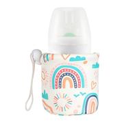 Borse Per Biberon - Pelle PU, 12x7x7 Cm | Termica Per Bottiglia, Per Alimentazione Termica | Custodias Impermeabile E Leggera Per I Viaggi, La Casa E L'uso Quotidiano Della Mamma Che