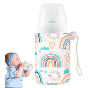 Borse Per Biberon - Pelle PU, 12x7x7 Cm | Termica Per Bottiglia, Per Alimentazione Termica | Custodias Impermeabile E Leggera Per I Viaggi, La Casa E L'uso Quotidiano Della Mamma Che