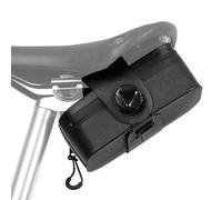 Borse per biciclette, sotto il contenitore del sedile, 5.79x3.23x2.24 pollici, detecano per la custodia del supporto per coda, sacchetto a sella, per adulti, corse, eventi