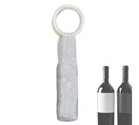 Borse per bottiglie di vino - Borsa per vino | Borsa porta bottiglie di vino | Borsa da vino lucida riutilizzabile con strass scintillanti e rete elastica | Borsa isolante per bottiglia