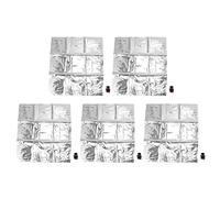 Borse per brocca d'acqua di emergenza con rubinetto Contenitore pieghevole portatile isolato per acqua potabile per attività all'aperto in campeggio, escursionismo, materiale PET (15 litri)