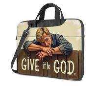 Borse per computer portatile Trust In God'S Plan Laptop Bag Zaino Per Le Donne Caso Del Computer Portatile 16 Pollice, Colore, 29x38cm
