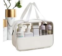 Borse Per Cosmetici | Porta Trucco Organizzatore Con Cerniera | Organizer Impermeabile Portatile Con Finestra Trasparente E Cerniera Per Viaggio Spa Bagno Bijoux Spiaggia Vanità Ragazze