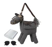 Borse per Donna Borsa con Design di Cavallo e Tra colla Regolabile | Borsetto Animale Divertente per la Moglie la Fidanzata Shopping all'Aperto Appuntamenti Incontri Libero Viaggio Vacanza