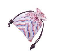 Borse per gioielli in broccato di seta, 6 bustine cinesi ricamate 10x14 cm for monete gioielli(H2)