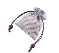 Borse per gioielli in broccato di seta, 6 bustine cinesi ricamate 10x14 cm for monete gioielli(H3)