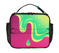 Borse per il pranzo per gli uomini resistenti all'acqua Ragazze Lunch Box mantiene il cibo caldo più fresco borsa per il pranzo per picnic escursionismo campeggio cavallo in legno stile nordico