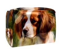 Borse per il trucco da donna,borsa da toilette per uomo,cane cavalier king charles,borsa per cosmetici da viaggio