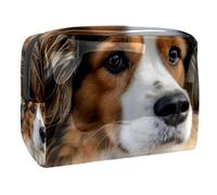 Borse per il trucco da donna,borsa da toilette per uomo,Cane Cavalier King Charles Spaniel,borsa per cosmetici da viaggio