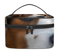 Borse per il trucco da donna,borsa da toilette per uomo,Cane Cavalier King Charles Spaniel,borsa per cosmetici da viaggio