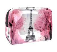 Borse per il trucco da donna,borsa da toilette per uomo,la francia accoppia l'albero della torre eiffel,borsa per cosmetici da viaggio