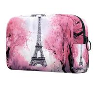 Borse per il trucco da donna,borsa da toilette per uomo,la francia accoppia l'albero della torre eiffel,borsa per cosmetici da viaggio