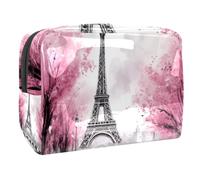 Borse per il trucco da donna,borsa da toilette per uomo,la francia accoppia l'albero della torre eiffel,borsa per cosmetici da viaggio