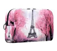 Borse per il trucco da donna,borsa da toilette per uomo,la francia accoppia l'albero della torre eiffel,borsa per cosmetici da viaggio